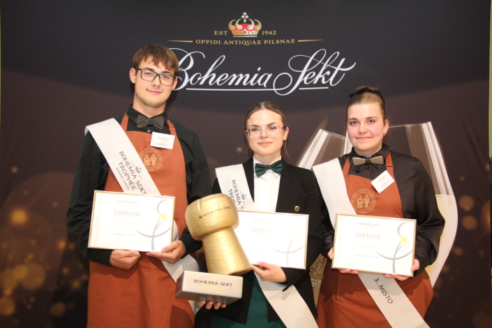 Titul BOHEMIA SEKT Trophée Talent získala Gabriela Unčovská