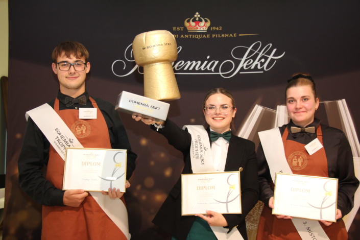 Titul BOHEMIA SEKT Trophée Talent získala Gabriela Unčovská